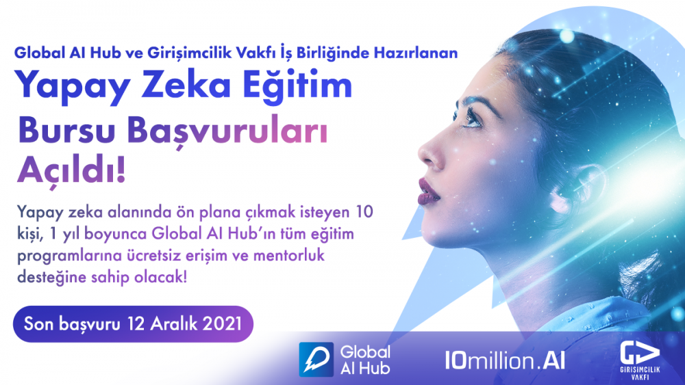 Türkiye’nin ilk Yapay Zeka Eğitim Burs Programı